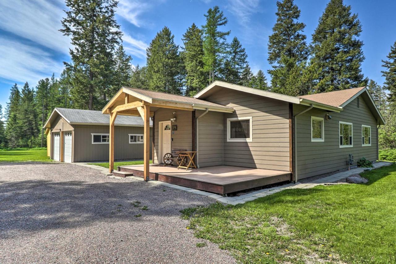 Columbia Falls Private Retreat Pool Table And Deck! Екстер'єр фото